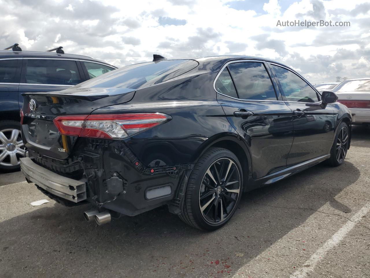 2019 Toyota Camry Xse Black vin: 4T1B61HKXKU189945