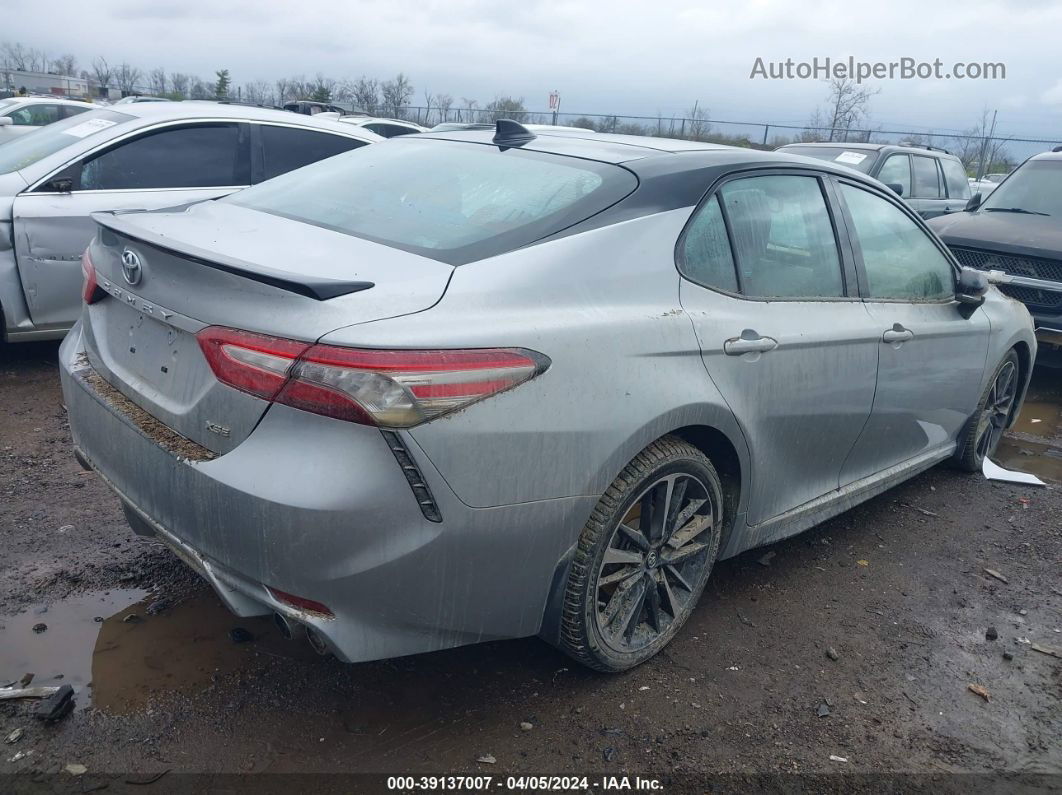 2019 Toyota Camry Xse Silver vin: 4T1B61HKXKU242692