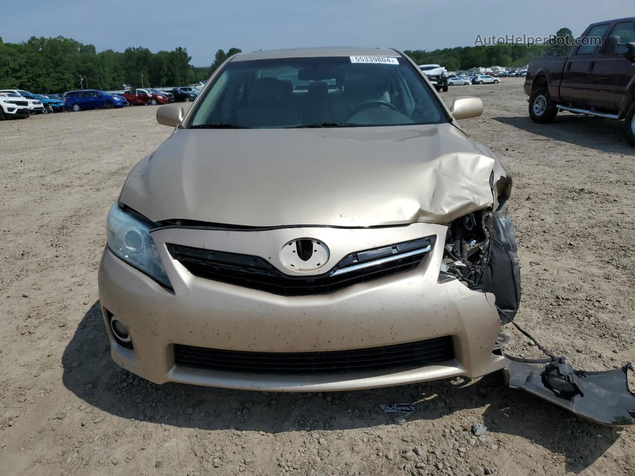 2011 Toyota Camry Hybrid Gold vin: 4T1BB3EK0BU136876