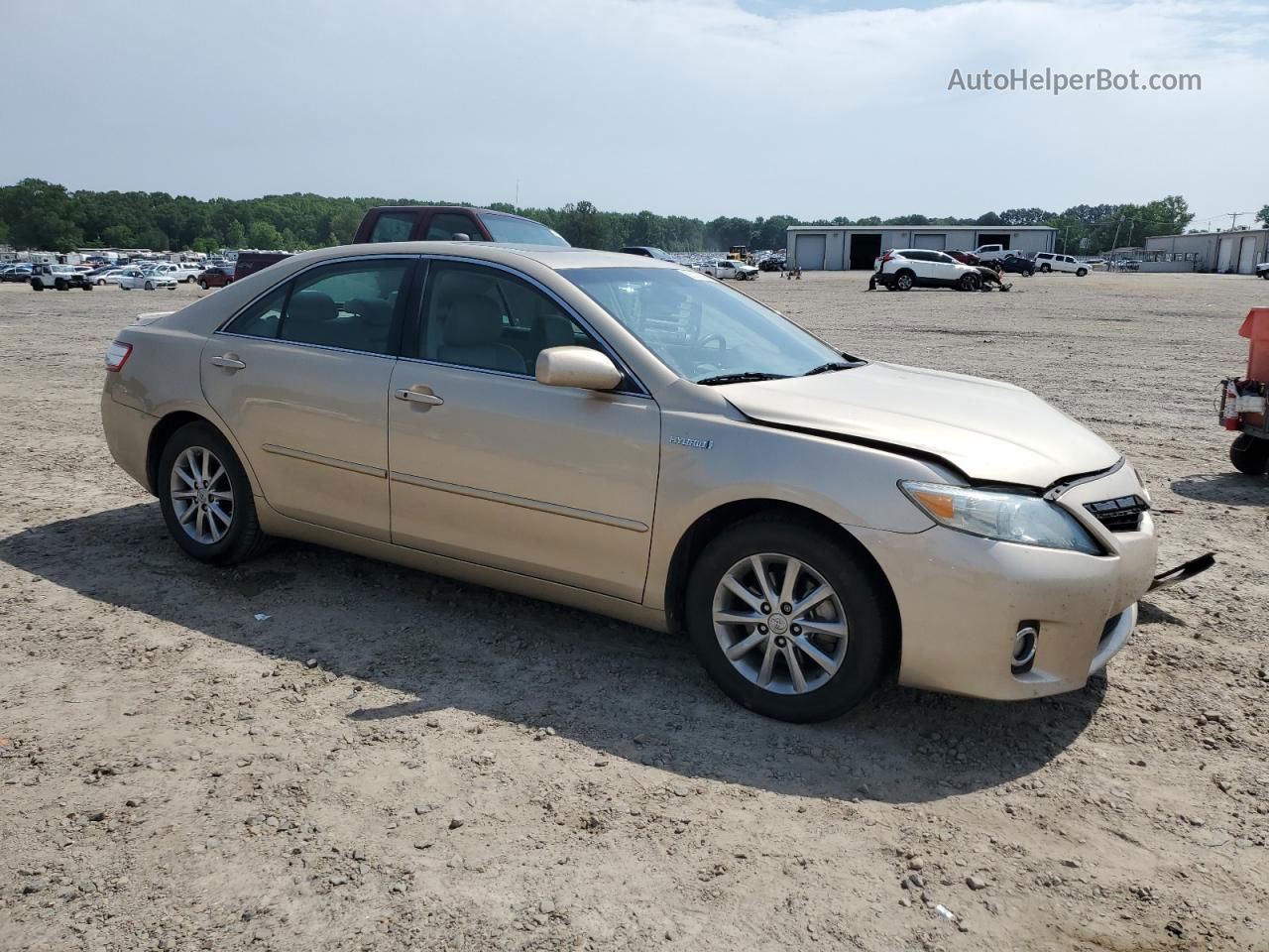 2011 Toyota Camry Hybrid Gold vin: 4T1BB3EK0BU136876