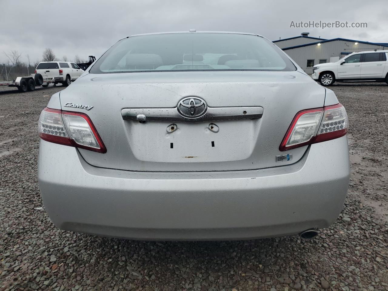 2011 Toyota Camry Hybrid Серебряный vin: 4T1BB3EK1BU130715