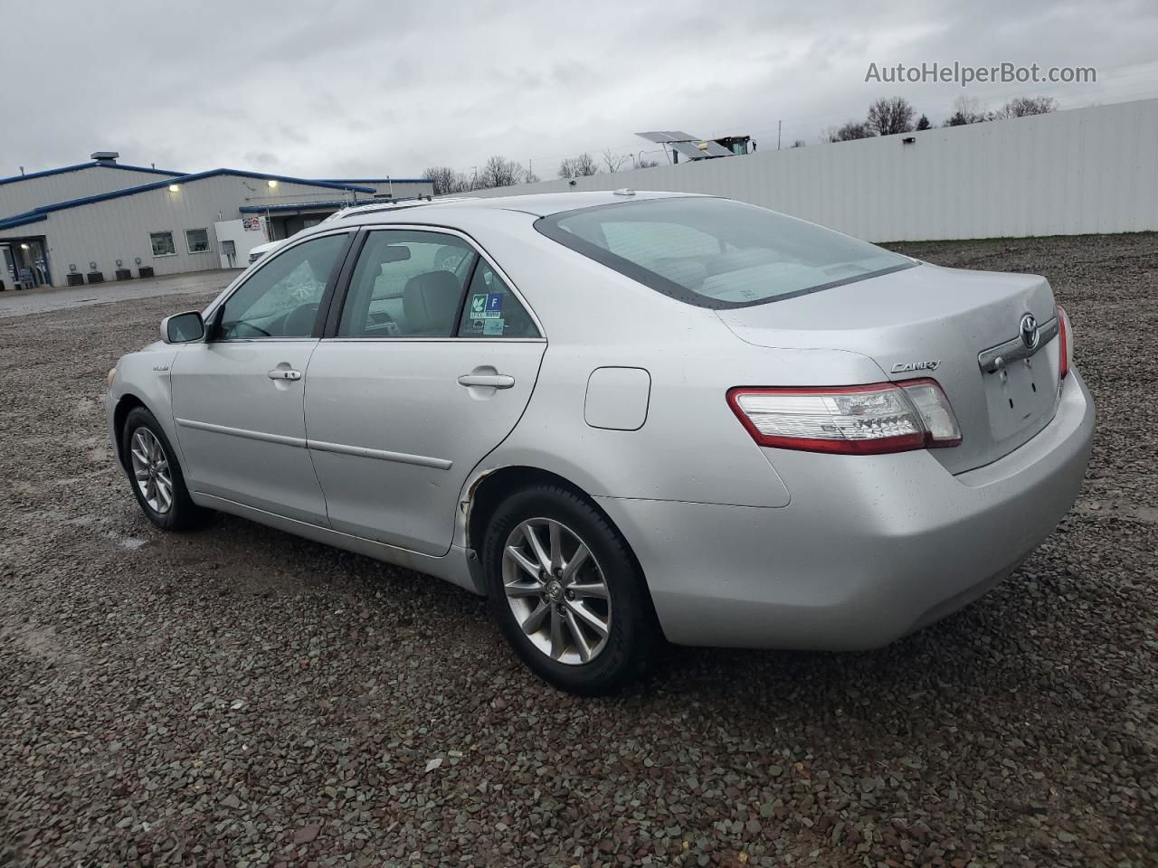 2011 Toyota Camry Hybrid Серебряный vin: 4T1BB3EK1BU130715