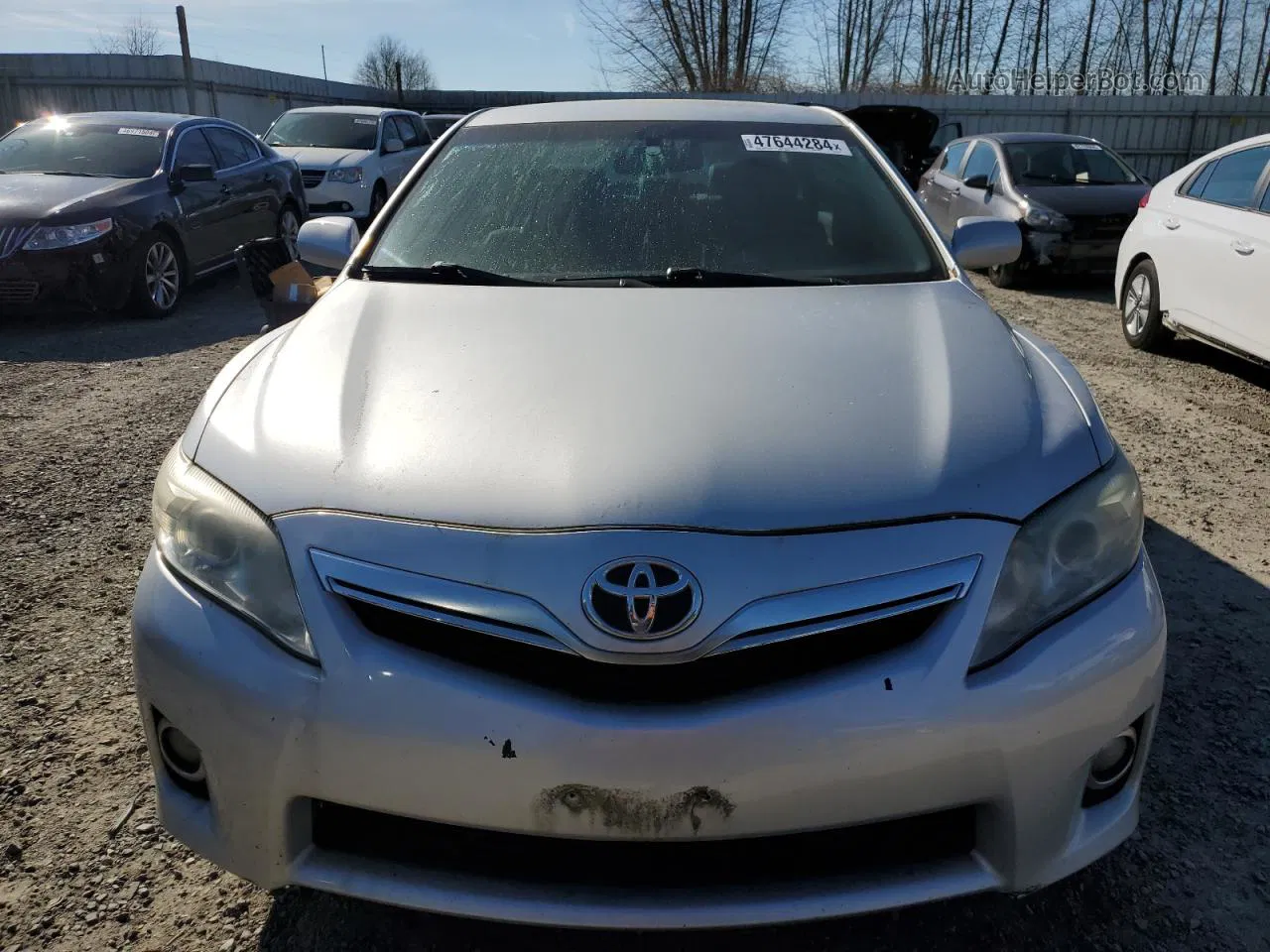 2011 Toyota Camry Hybrid Серебряный vin: 4T1BB3EK1BU132755