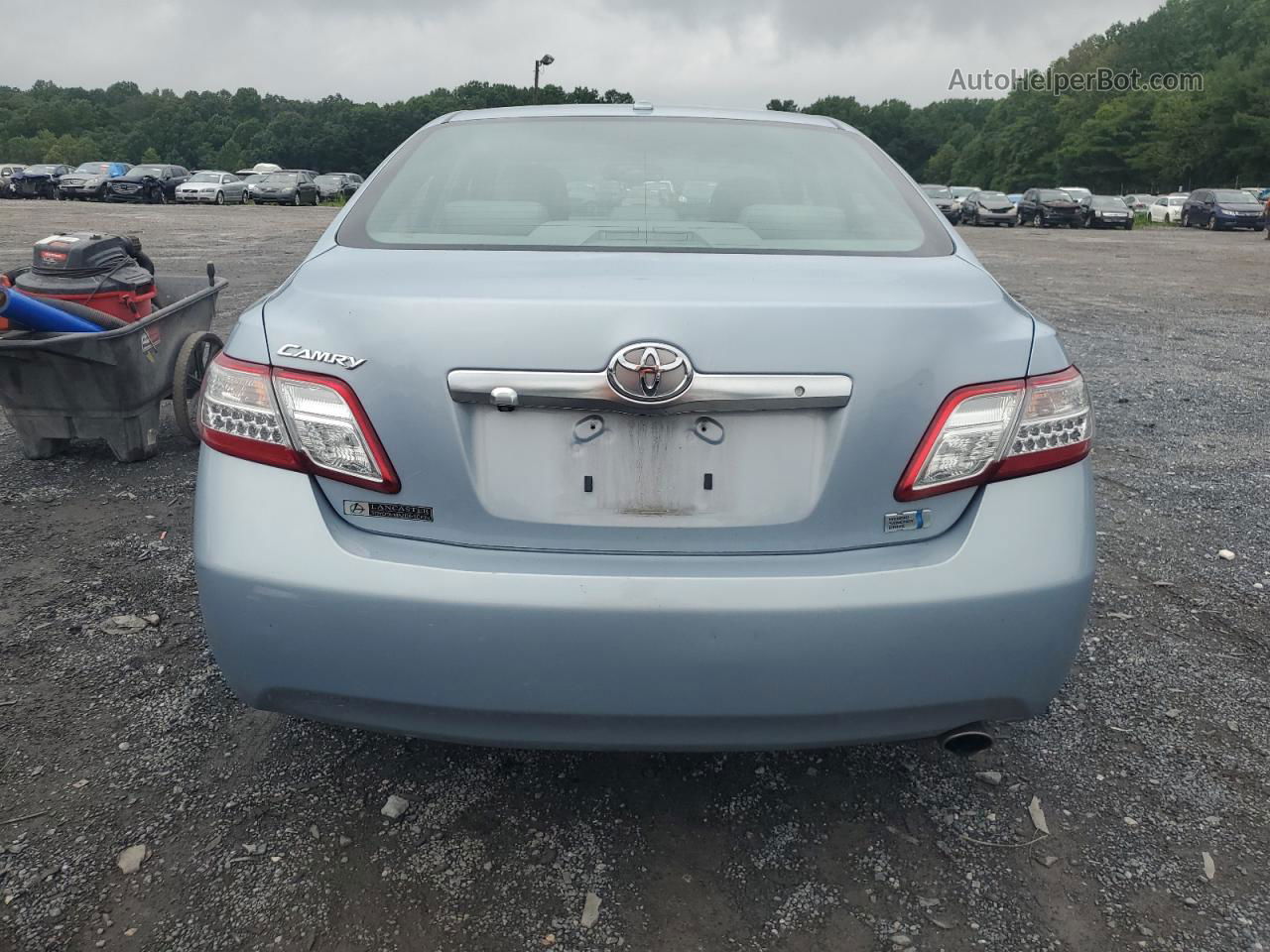 2011 Toyota Camry Hybrid Blue vin: 4T1BB3EK2BU131498