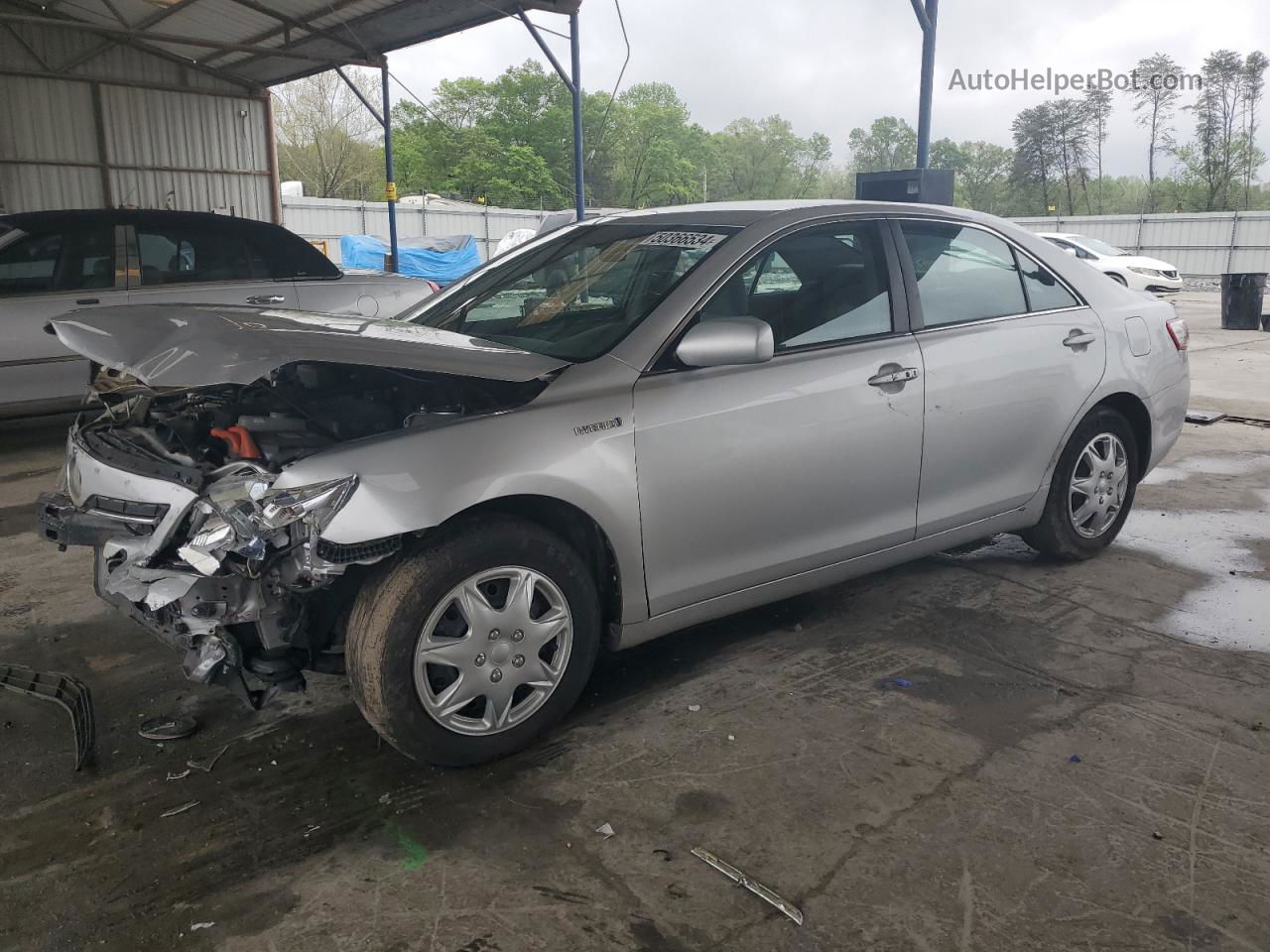 2011 Toyota Camry Hybrid Silver vin: 4T1BB3EK5BU143936