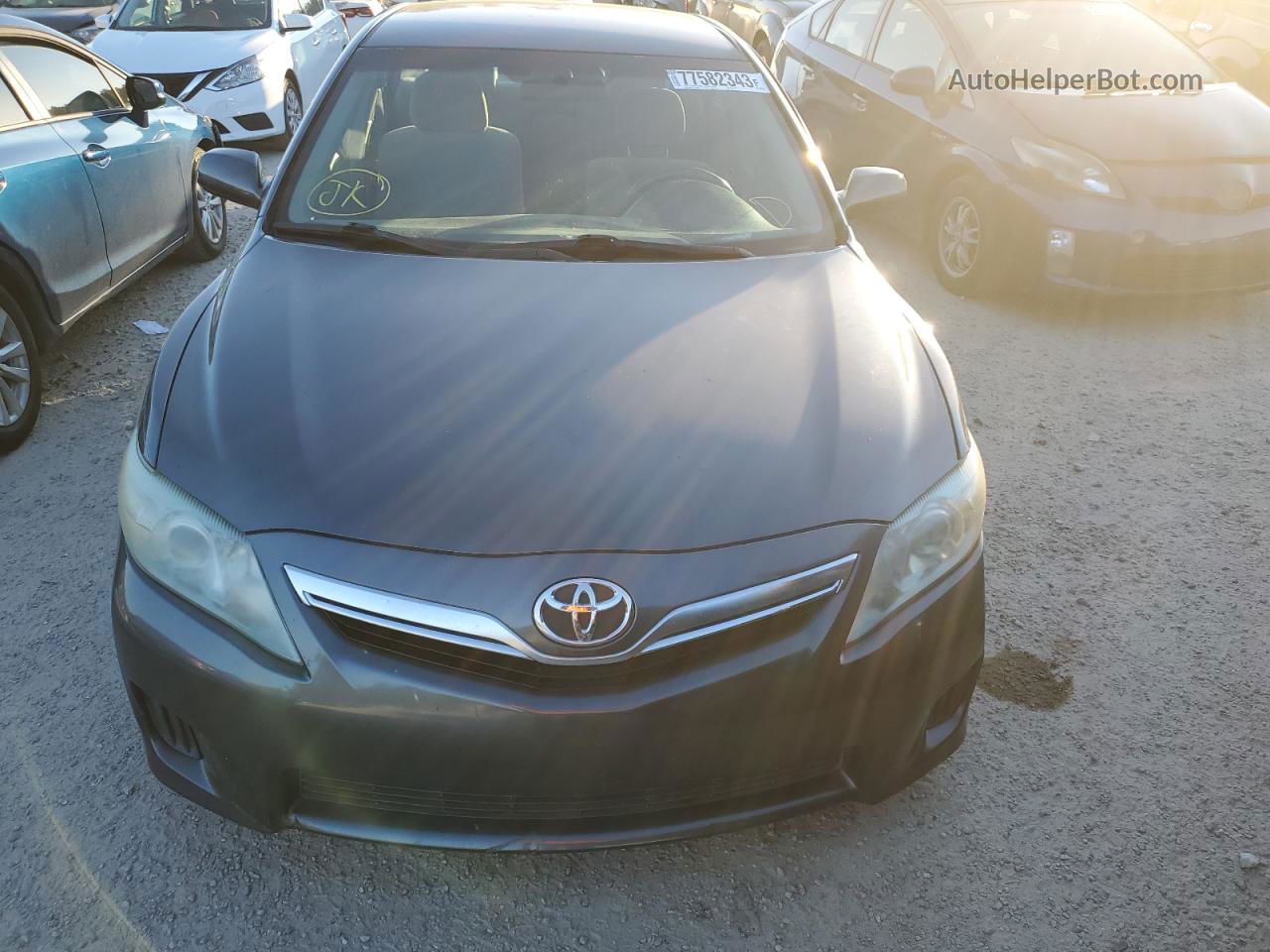 2011 Toyota Camry Hybrid Gray vin: 4T1BB3EK6BU142259