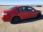 2011 Toyota Camry Hybrid Red vin: 4T1BB3EK8BU140688