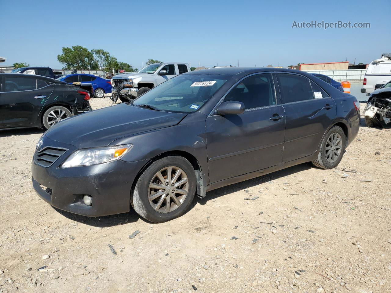 2011 Toyota Camry Hybrid Черный vin: 4T1BB3EK8BU141324