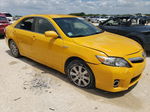 2011 Toyota Camry Hybrid Yellow vin: 4T1BB3EK9BU126492