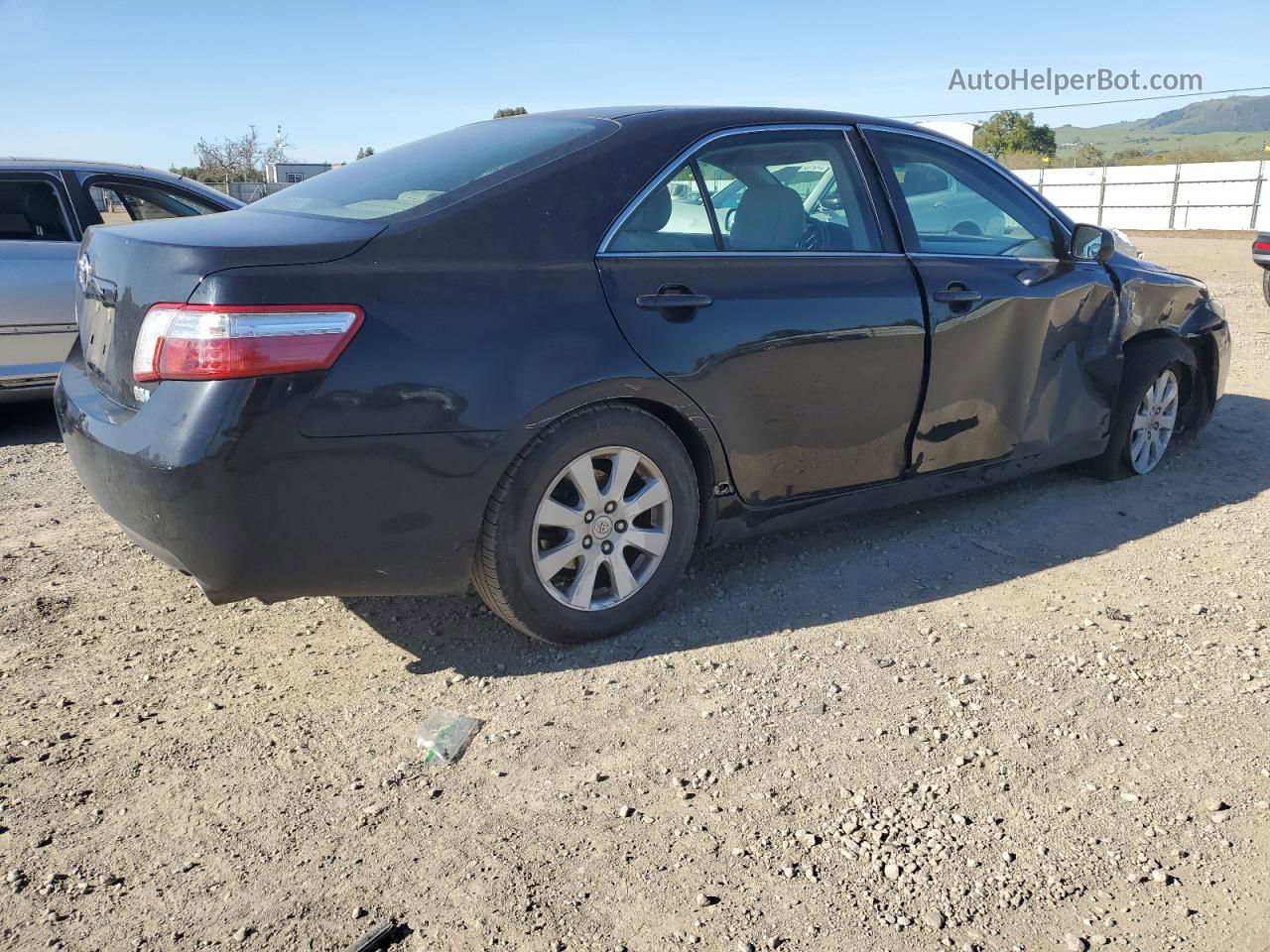 2008 Toyota Camry Hybrid Black vin: 4T1BB46K18U035536