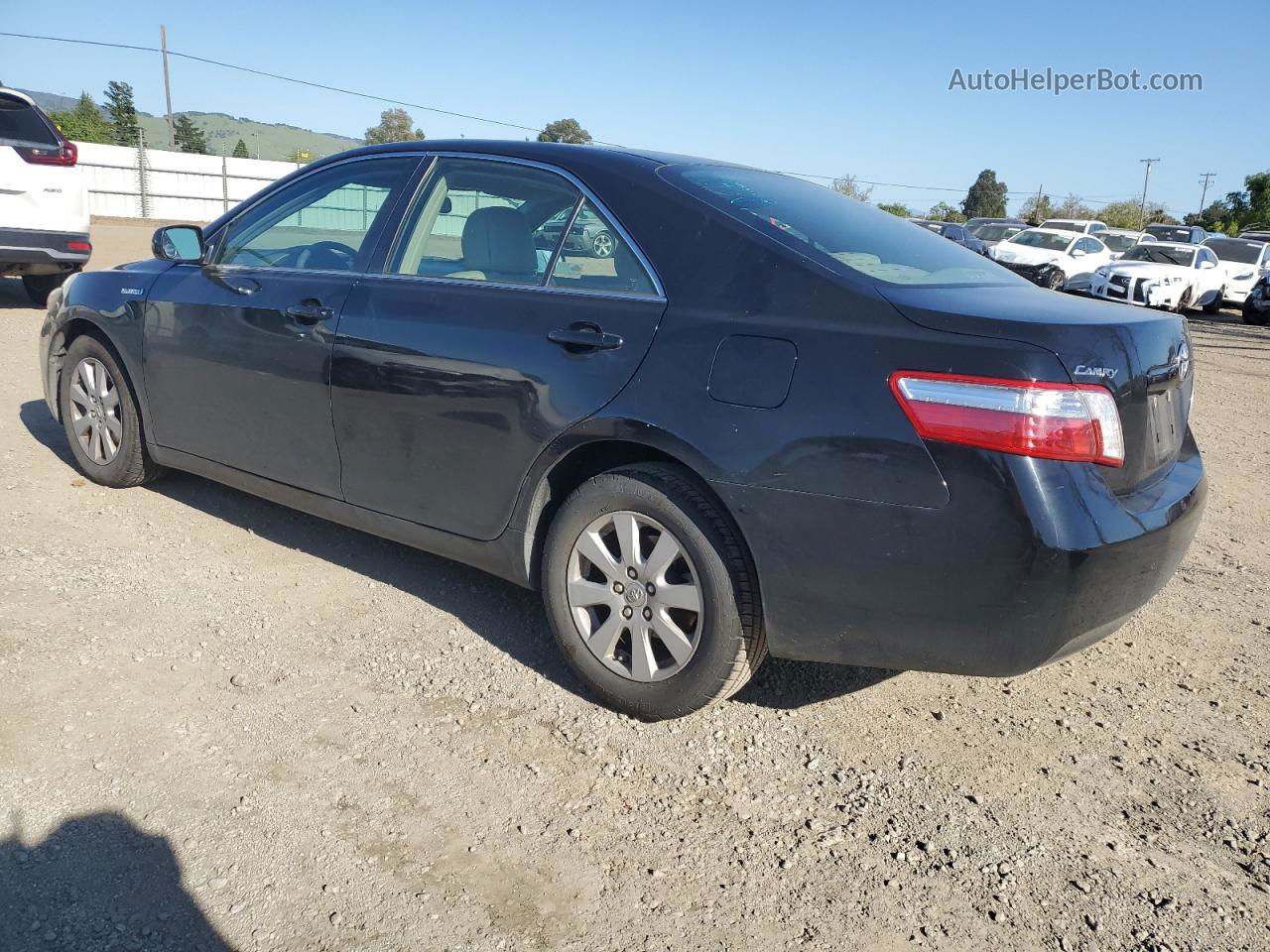 2008 Toyota Camry Hybrid Черный vin: 4T1BB46K18U035536