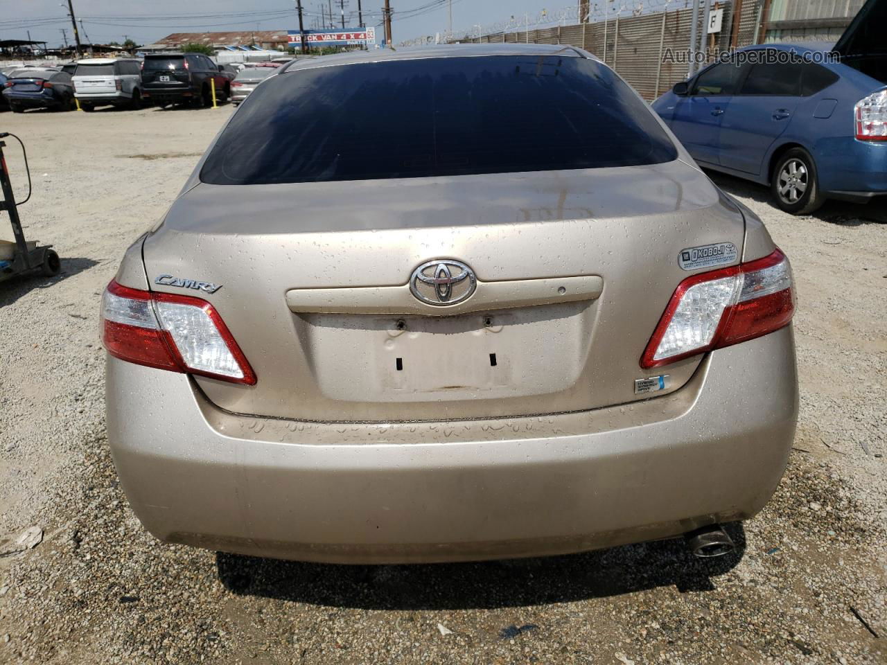 2009 Toyota Camry Hybrid Beige vin: 4T1BB46K19U077996