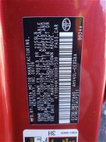 2009 Toyota Camry Hybrid Red vin: 4T1BB46K19U087539