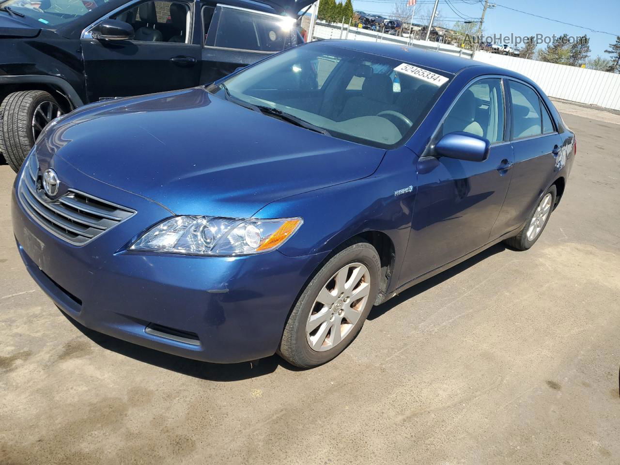 2009 Toyota Camry Hybrid Blue vin: 4T1BB46K19U101892