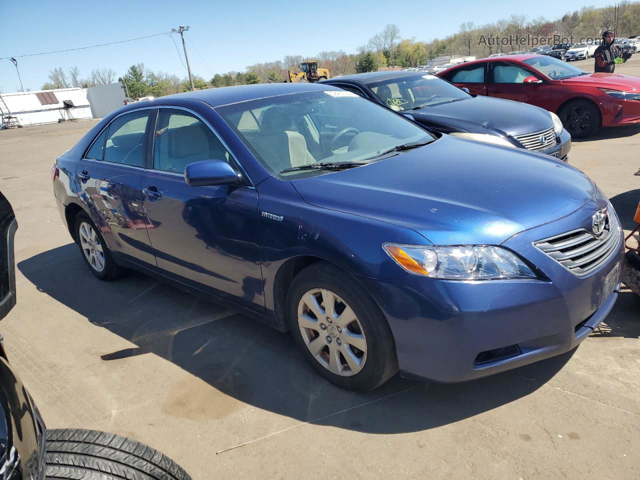 2009 Toyota Camry Hybrid Blue vin: 4T1BB46K19U101892