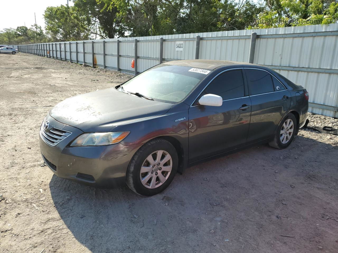 2009 Toyota Camry Hybrid Gray vin: 4T1BB46K39U064702