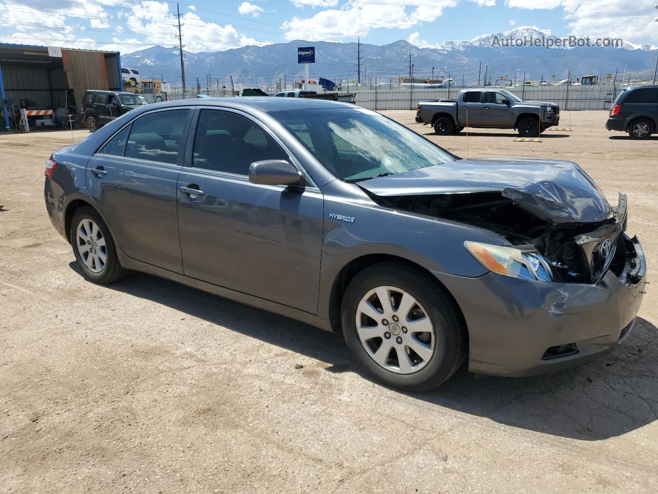 2009 Toyota Camry Hybrid Серый vin: 4T1BB46K39U068040