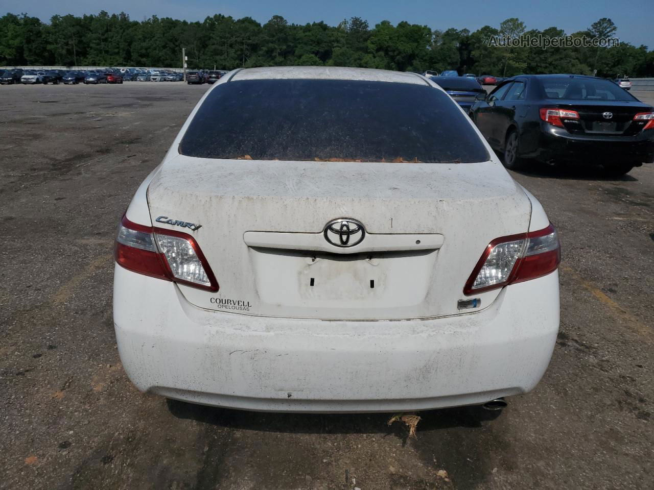 2009 Toyota Camry Hybrid White vin: 4T1BB46K39U083301