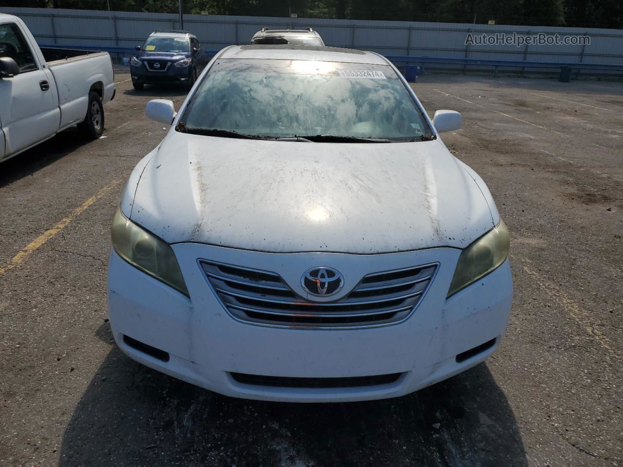 2009 Toyota Camry Hybrid White vin: 4T1BB46K39U083301