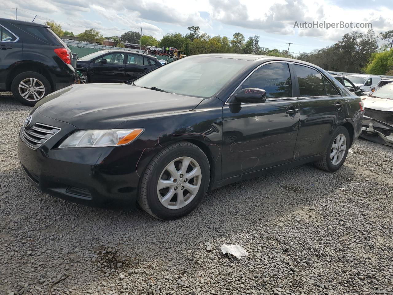 2009 Toyota Camry Hybrid Black vin: 4T1BB46K39U097201