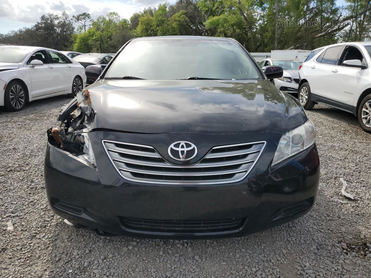 2009 Toyota Camry Hybrid Black vin: 4T1BB46K39U097201