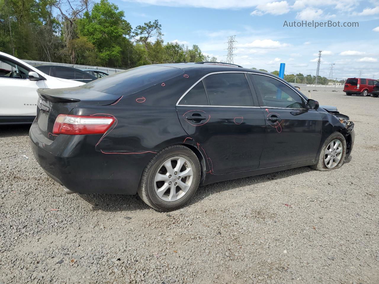 2009 Toyota Camry Hybrid Black vin: 4T1BB46K39U097201