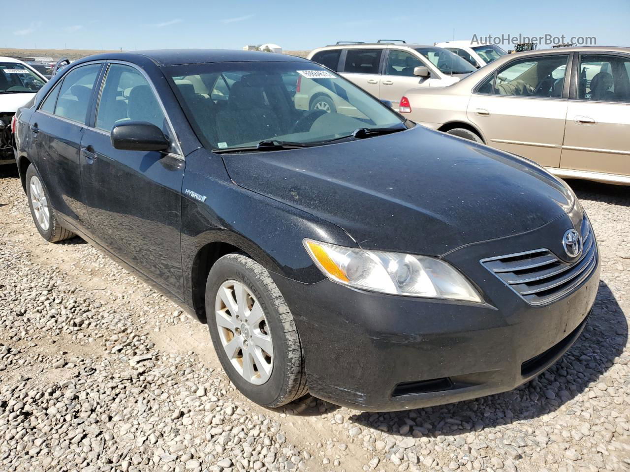 2009 Toyota Camry Hybrid Black vin: 4T1BB46K39U106916