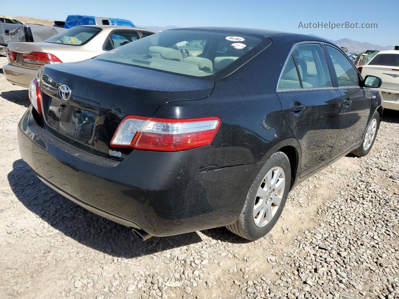 2009 Toyota Camry Hybrid Black vin: 4T1BB46K39U106916