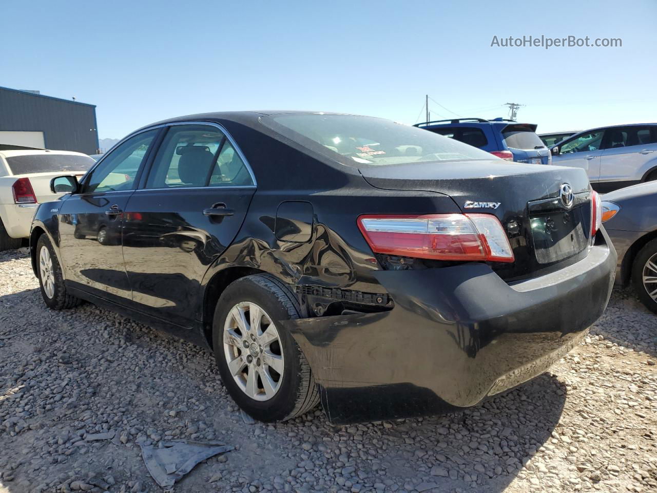 2009 Toyota Camry Hybrid Black vin: 4T1BB46K39U106916