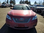 2009 Toyota Camry Hybrid Red vin: 4T1BB46K39U110464