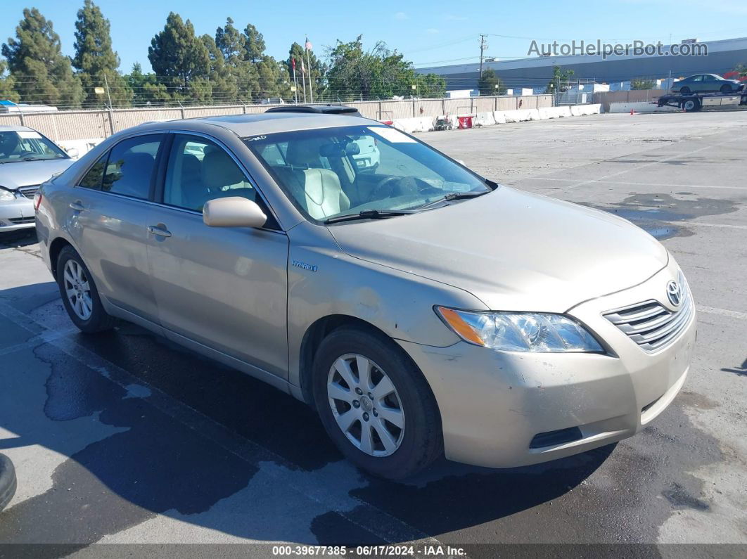 2009 Toyota Camry Hybrid   Gold vin: 4T1BB46K49U075899