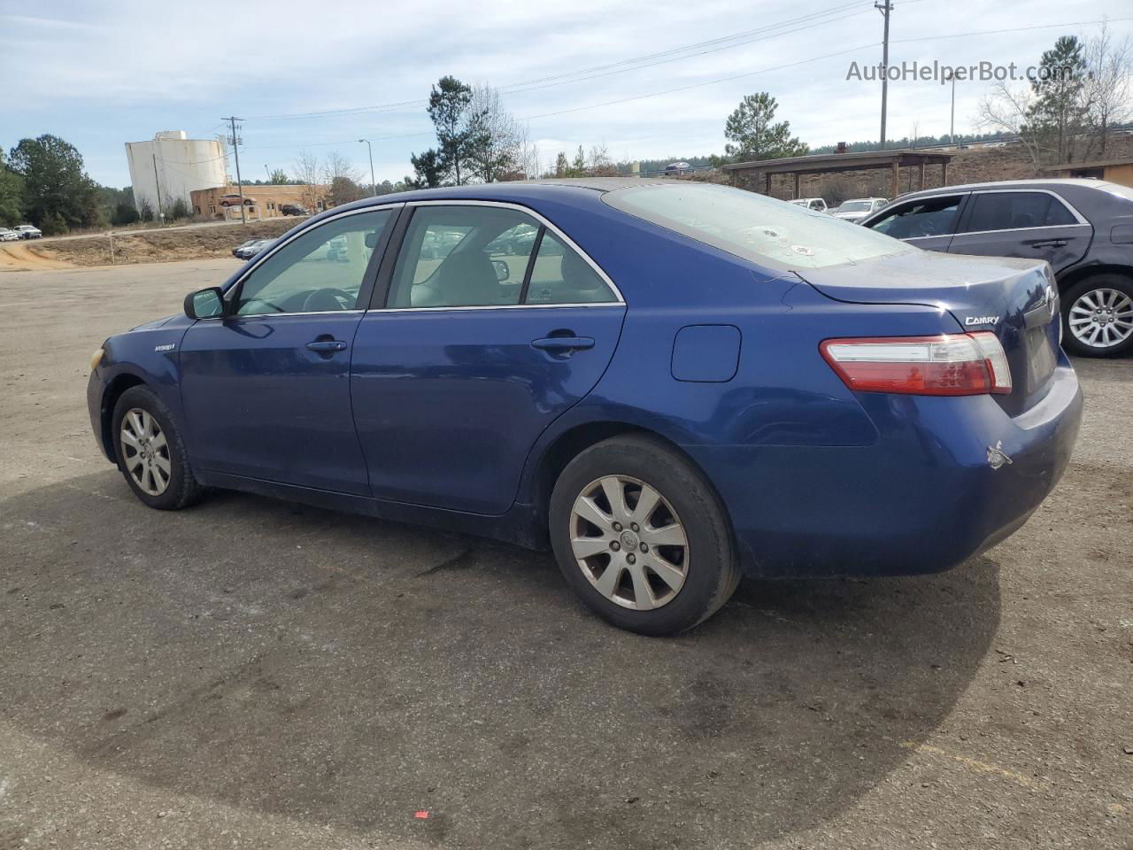 2009 Toyota Camry Hybrid Blue vin: 4T1BB46K49U087874