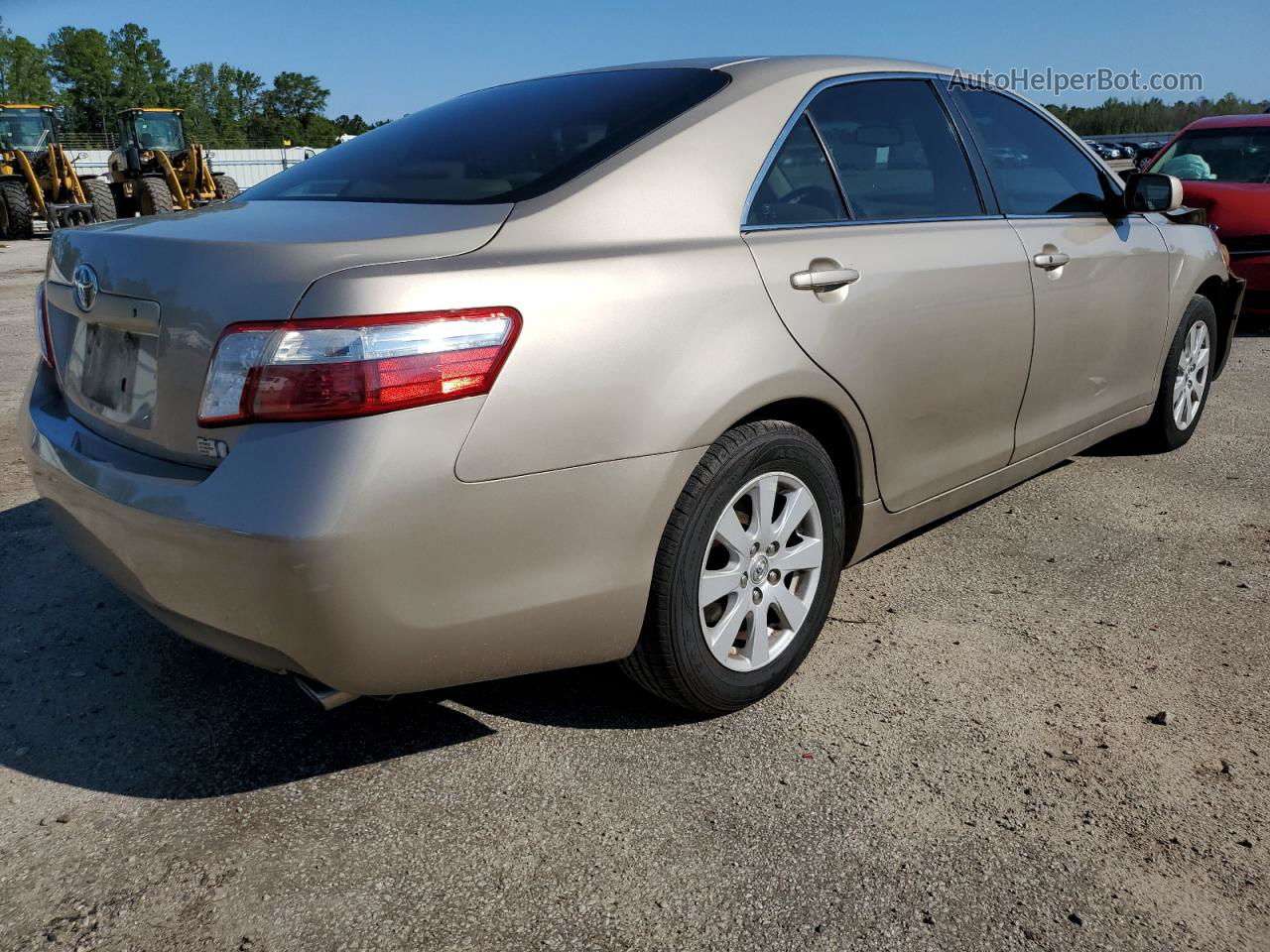 2009 Toyota Camry Hybrid Gold vin: 4T1BB46K49U090869