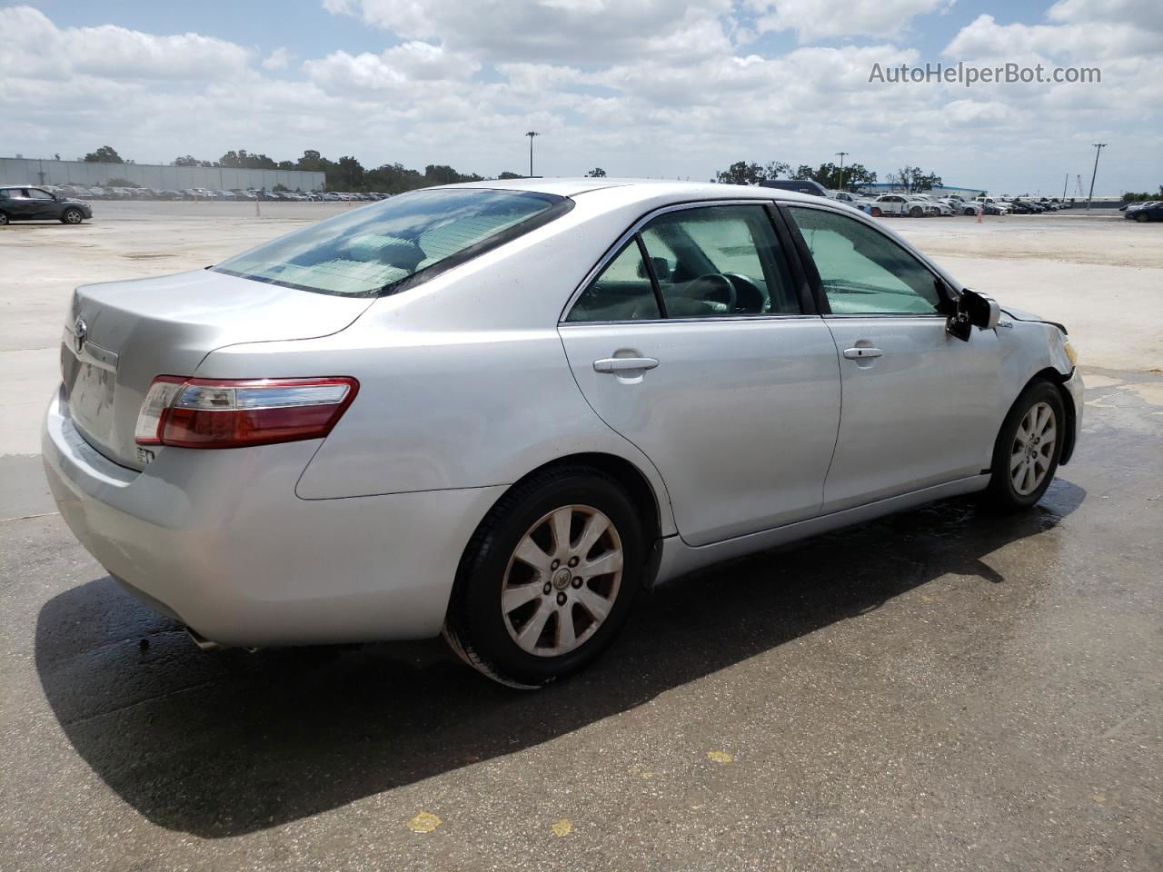 2009 Toyota Camry Hybrid Silver vin: 4T1BB46K49U108562