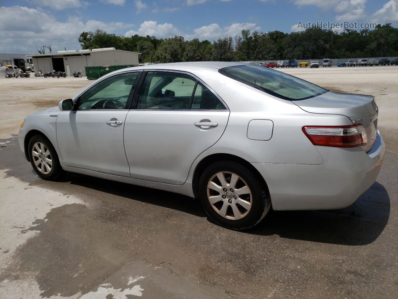 2009 Toyota Camry Hybrid Silver vin: 4T1BB46K49U108562