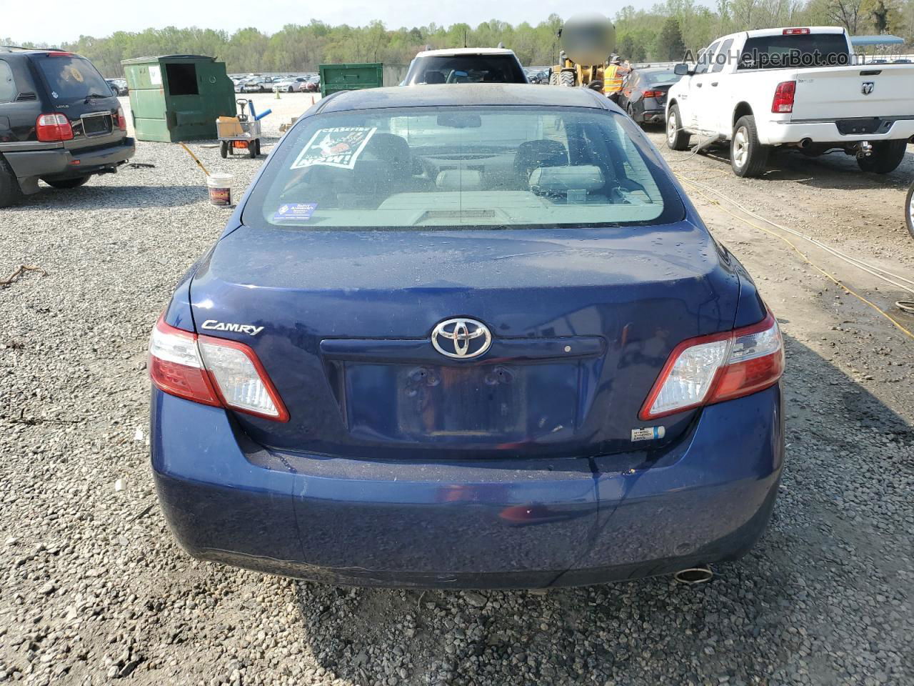 2008 Toyota Camry Hybrid Blue vin: 4T1BB46K58U047592