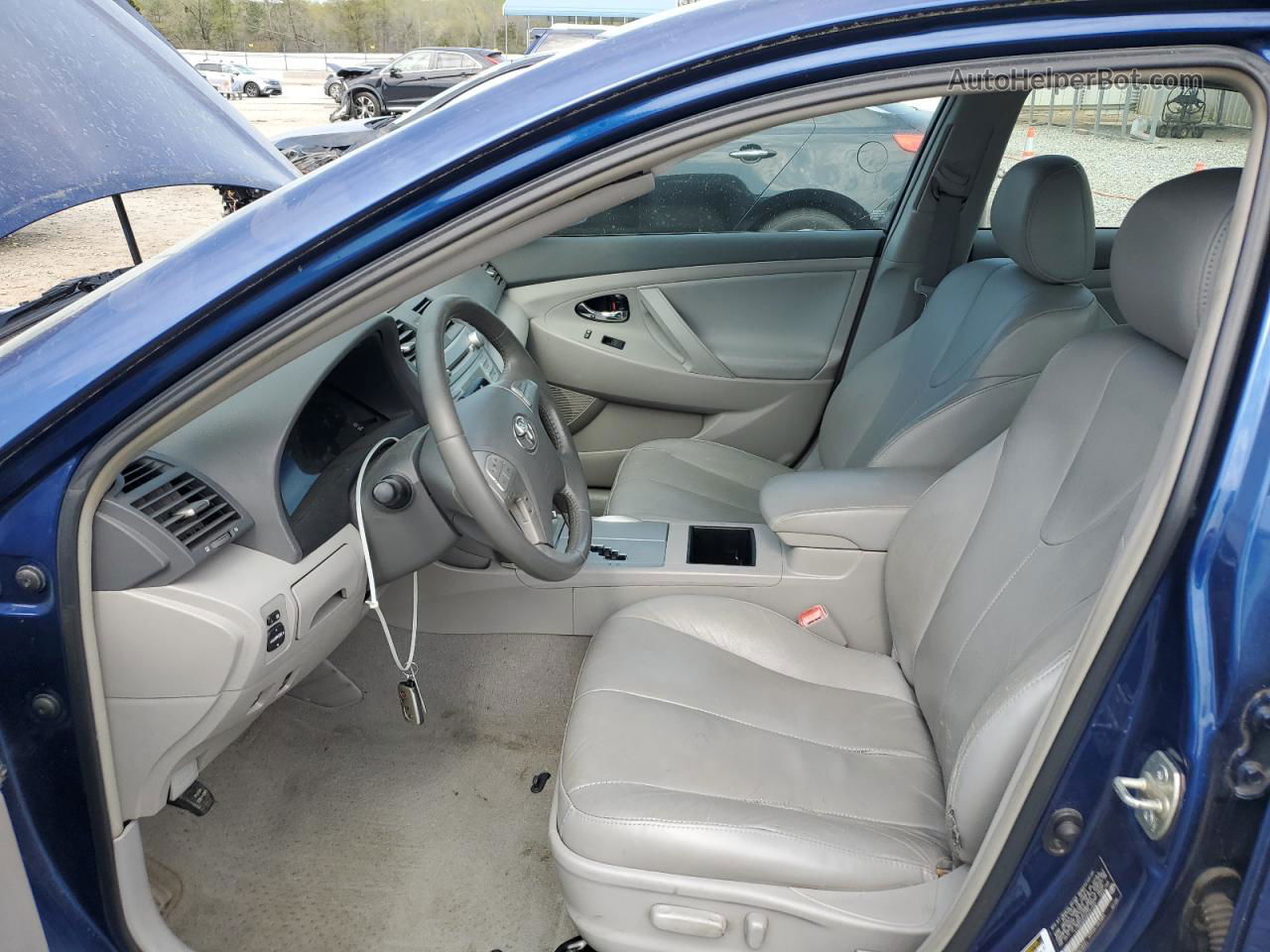 2008 Toyota Camry Hybrid Blue vin: 4T1BB46K58U047592