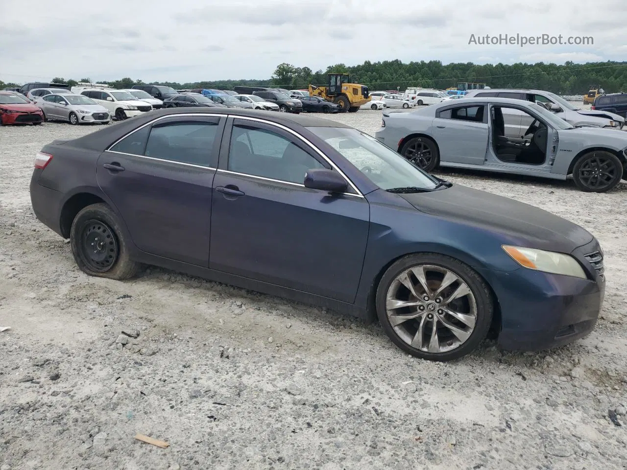 2009 Toyota Camry Hybrid Purple vin: 4T1BB46K59U071537