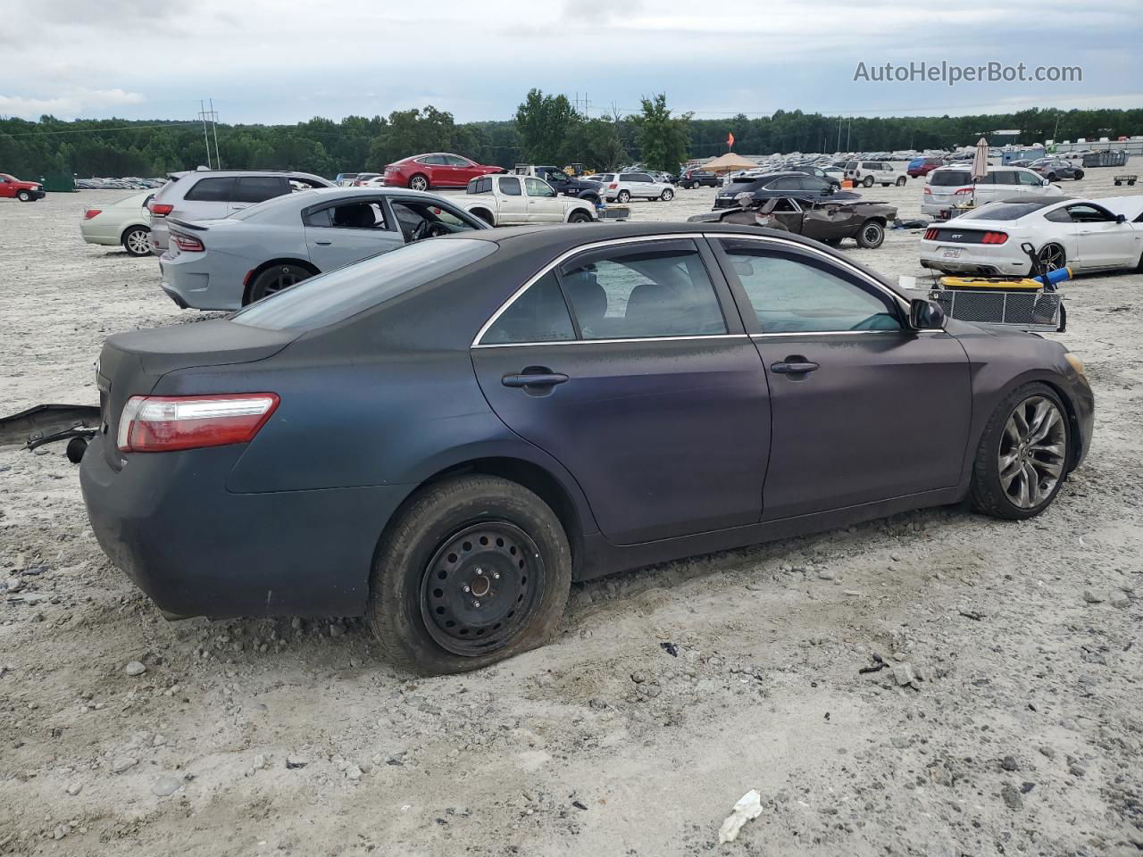 2009 Toyota Camry Hybrid Purple vin: 4T1BB46K59U071537