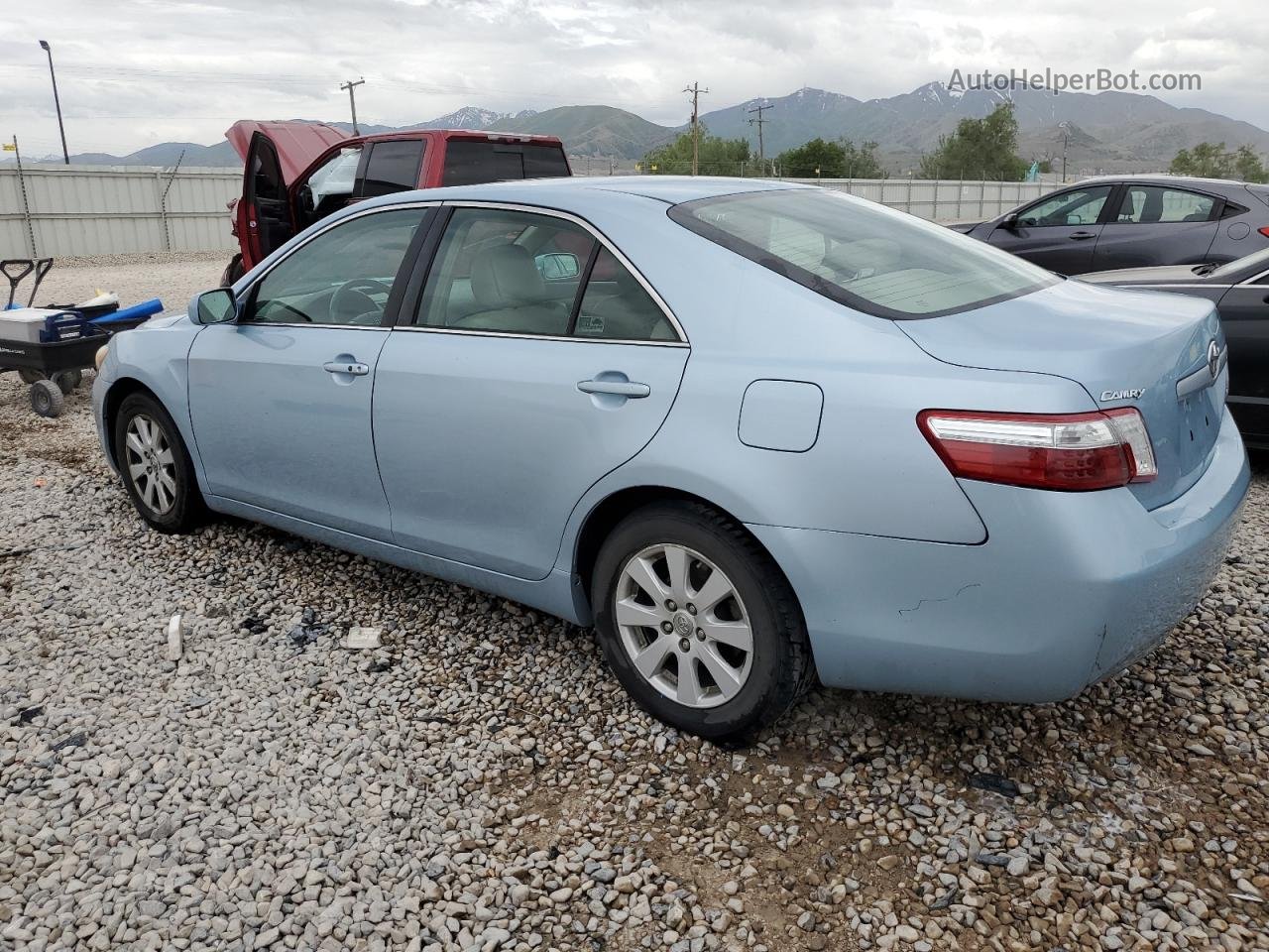 2009 Toyota Camry Hybrid Blue vin: 4T1BB46K59U098320