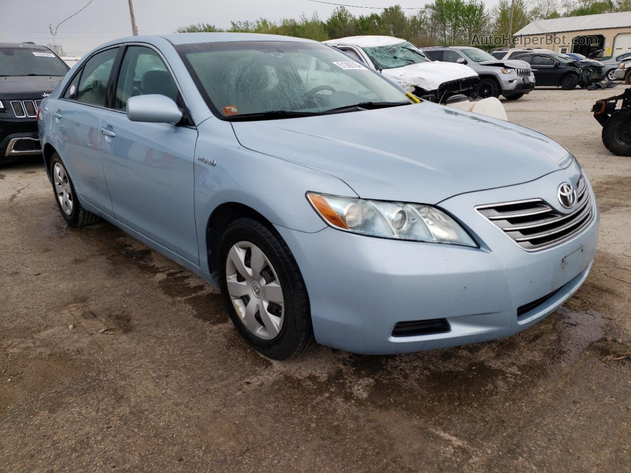 2009 Toyota Camry Hybrid Синий vin: 4T1BB46K59U103709