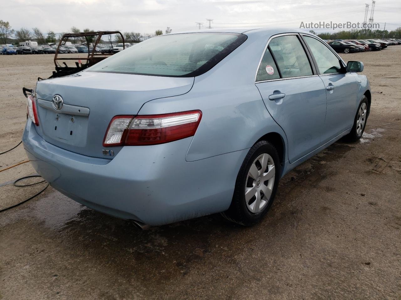 2009 Toyota Camry Hybrid Blue vin: 4T1BB46K59U103709