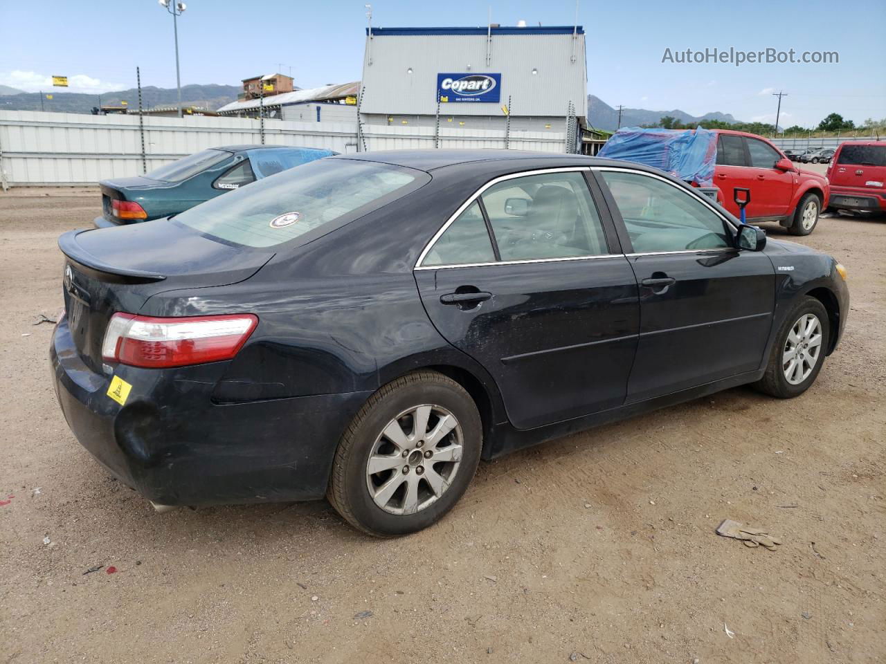 2009 Toyota Camry Hybrid Black vin: 4T1BB46K59U105881