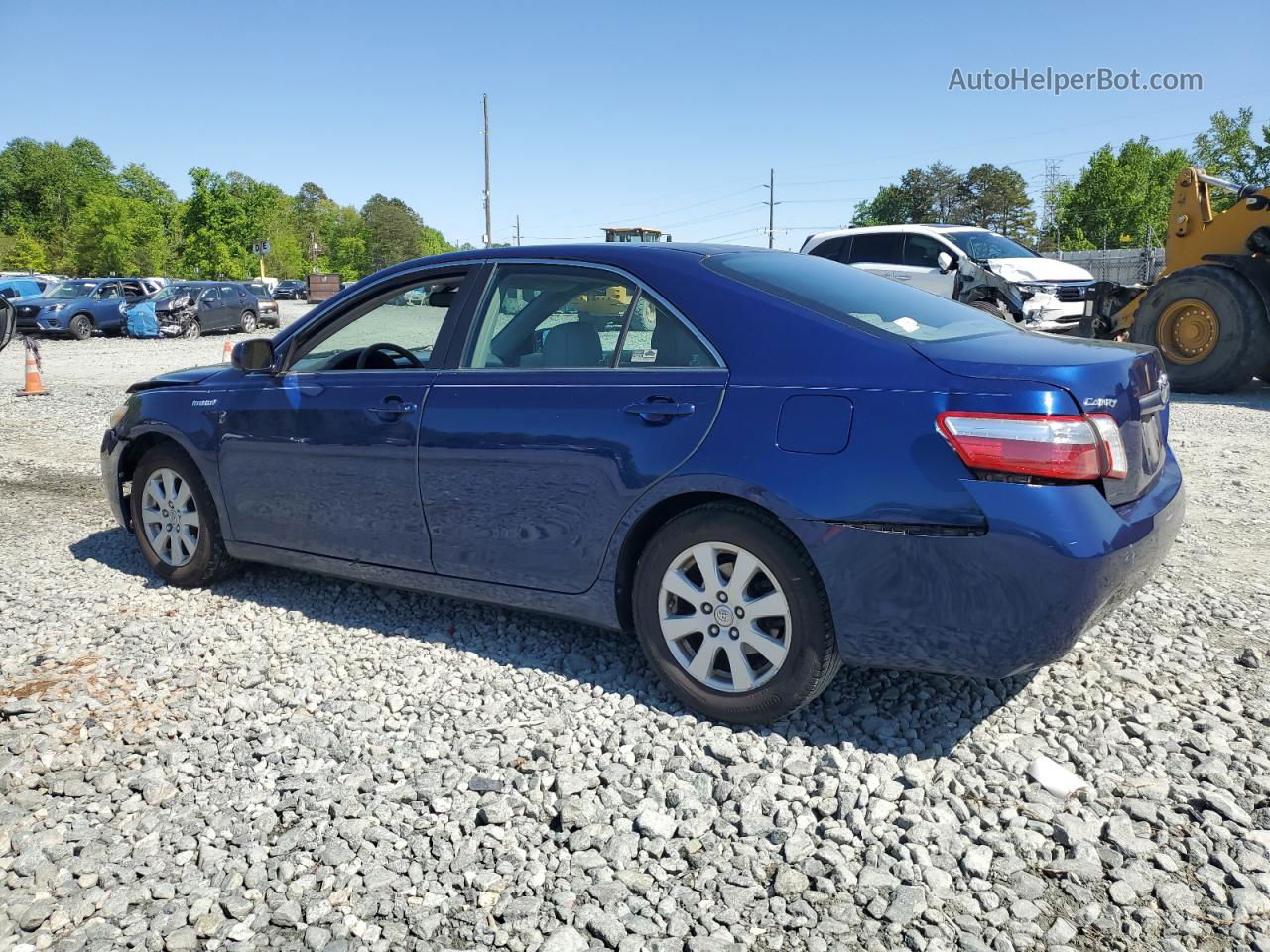 2009 Toyota Camry Hybrid Синий vin: 4T1BB46K59U109641