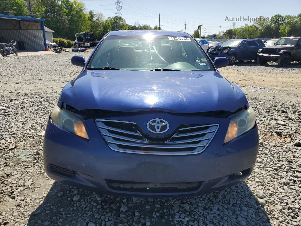 2009 Toyota Camry Hybrid Blue vin: 4T1BB46K59U109641