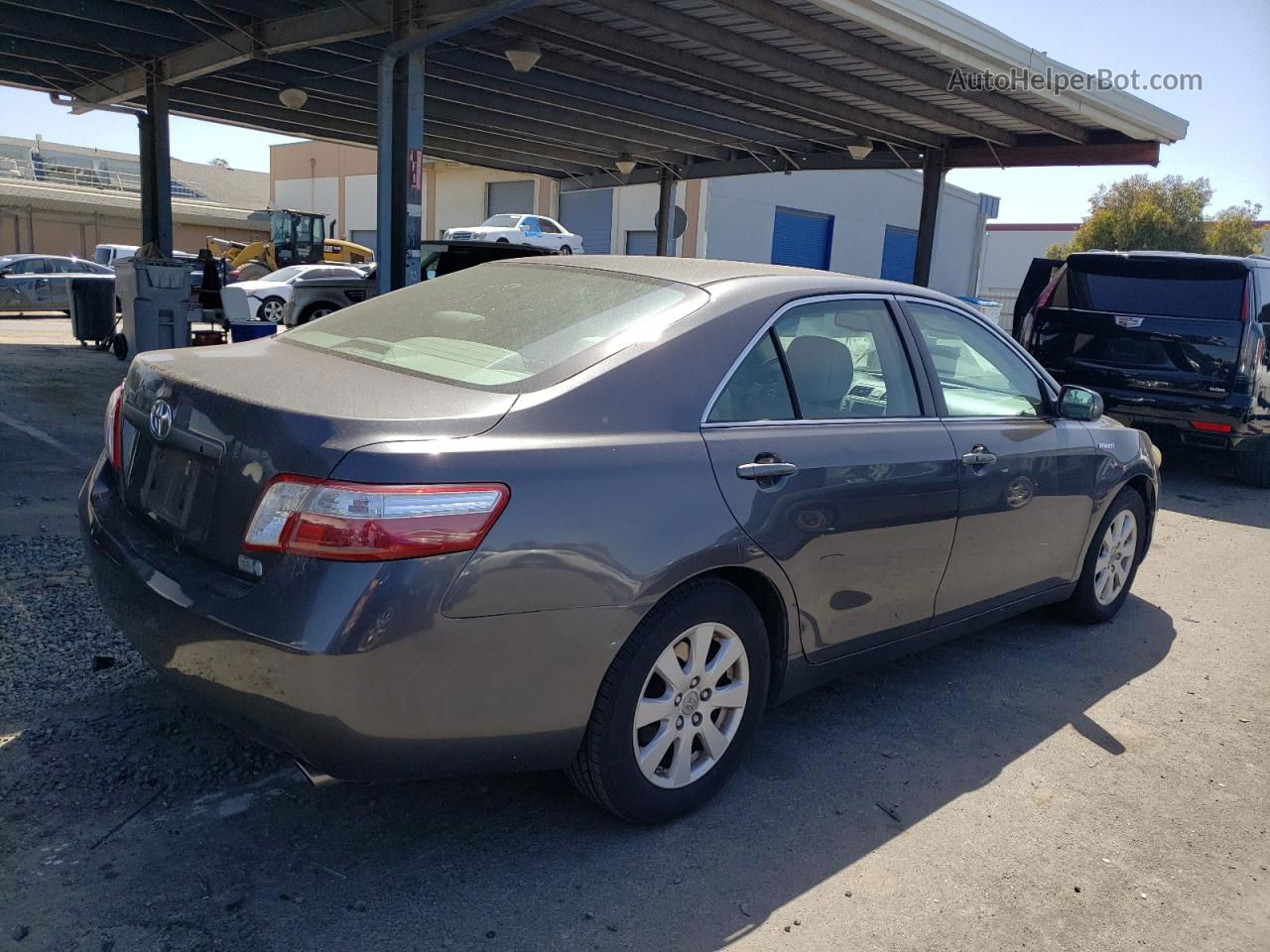 2008 Toyota Camry Hybrid Gray vin: 4T1BB46K68U044166