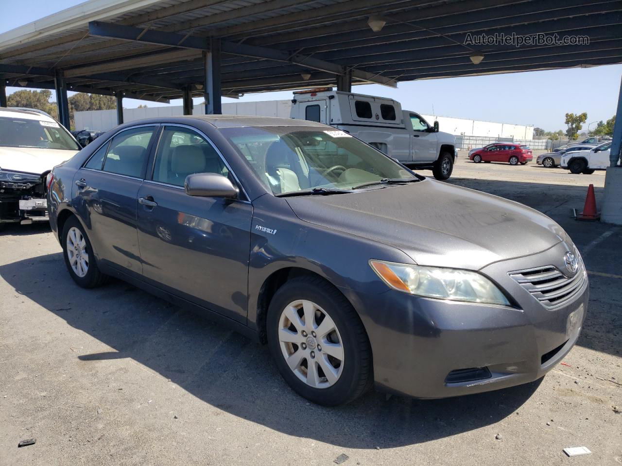 2008 Toyota Camry Hybrid Gray vin: 4T1BB46K68U044166