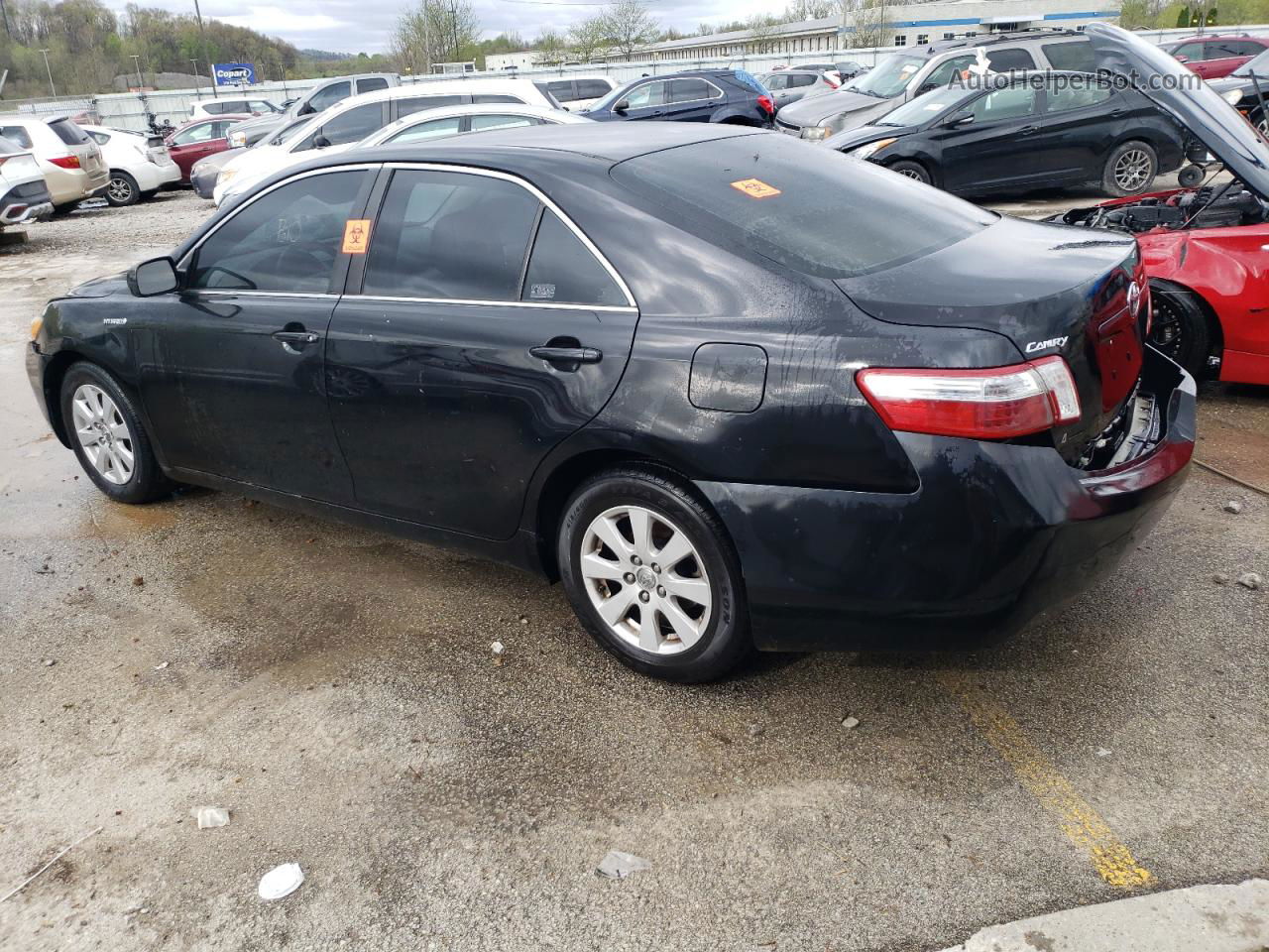 2009 Toyota Camry Hybrid Black vin: 4T1BB46K69U082708