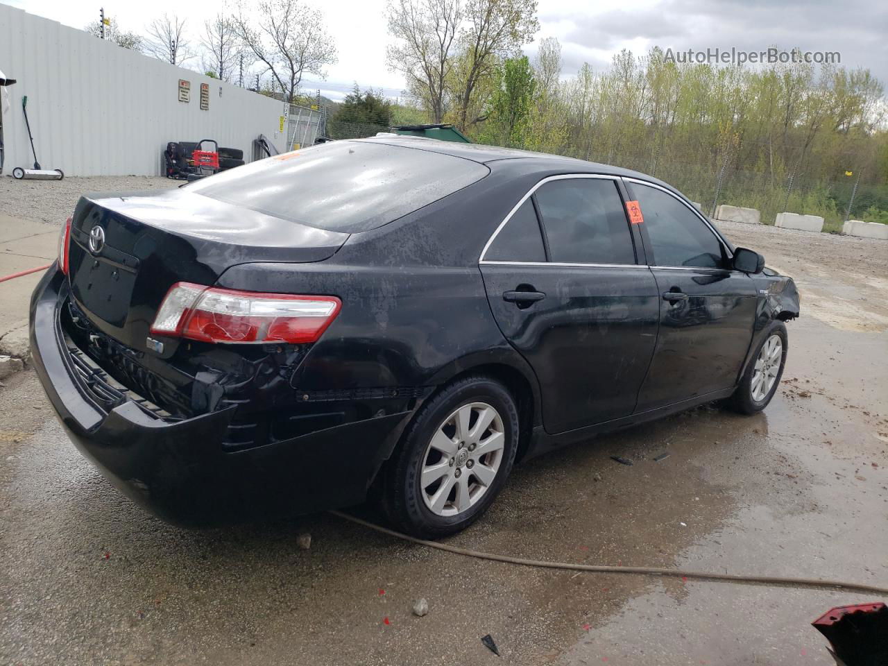 2009 Toyota Camry Hybrid Black vin: 4T1BB46K69U082708