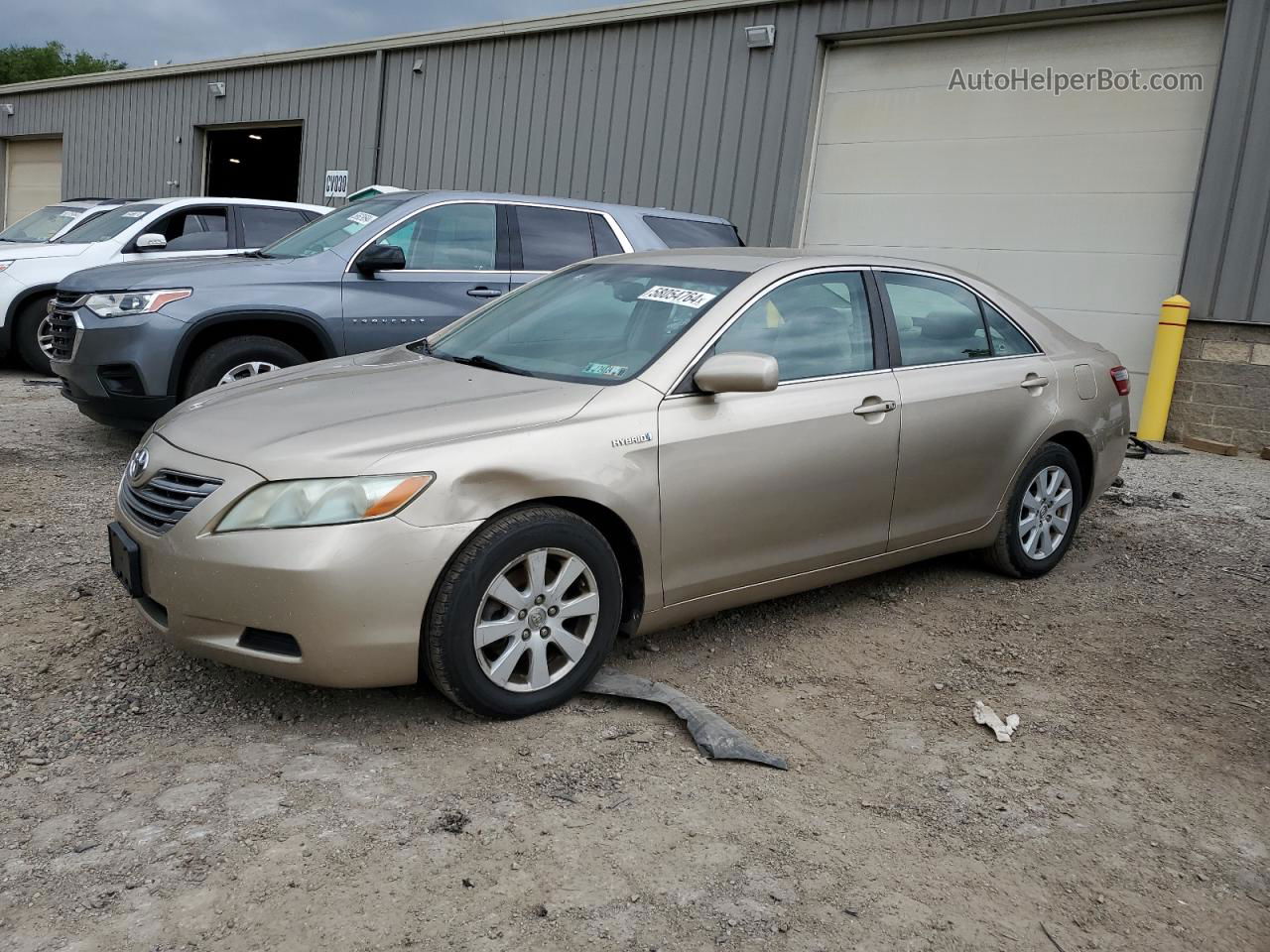 2009 Toyota Camry Hybrid Золотой vin: 4T1BB46K69U082739